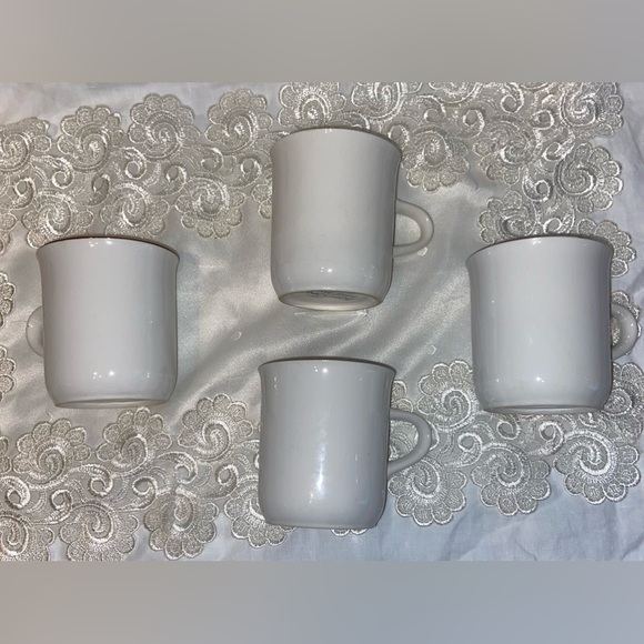 3/55$ Set of 4 Vintage Nitro Fresh Jones Concorde white Japanese coffee/tea cups - Picture 3 of 8